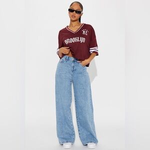 Fashion Nova Solage Wide-Leg Jeans size 9 W15”-16.5” FINAL PRICE